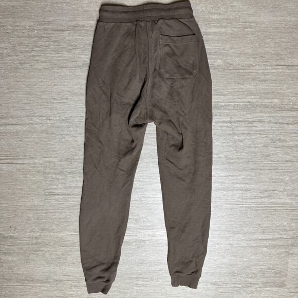 John Elliott Joggers Sweatpants Pre SS19 Brown Terry Womens 0 XS Zip Pockets - Picture 2 of 11